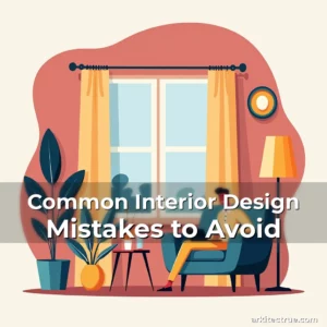Artistic representation for Common Interior Design Mistakes to Avoid