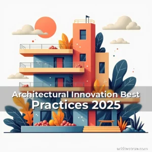 Artistic representation for Architectural Innovation Best Practices 2025