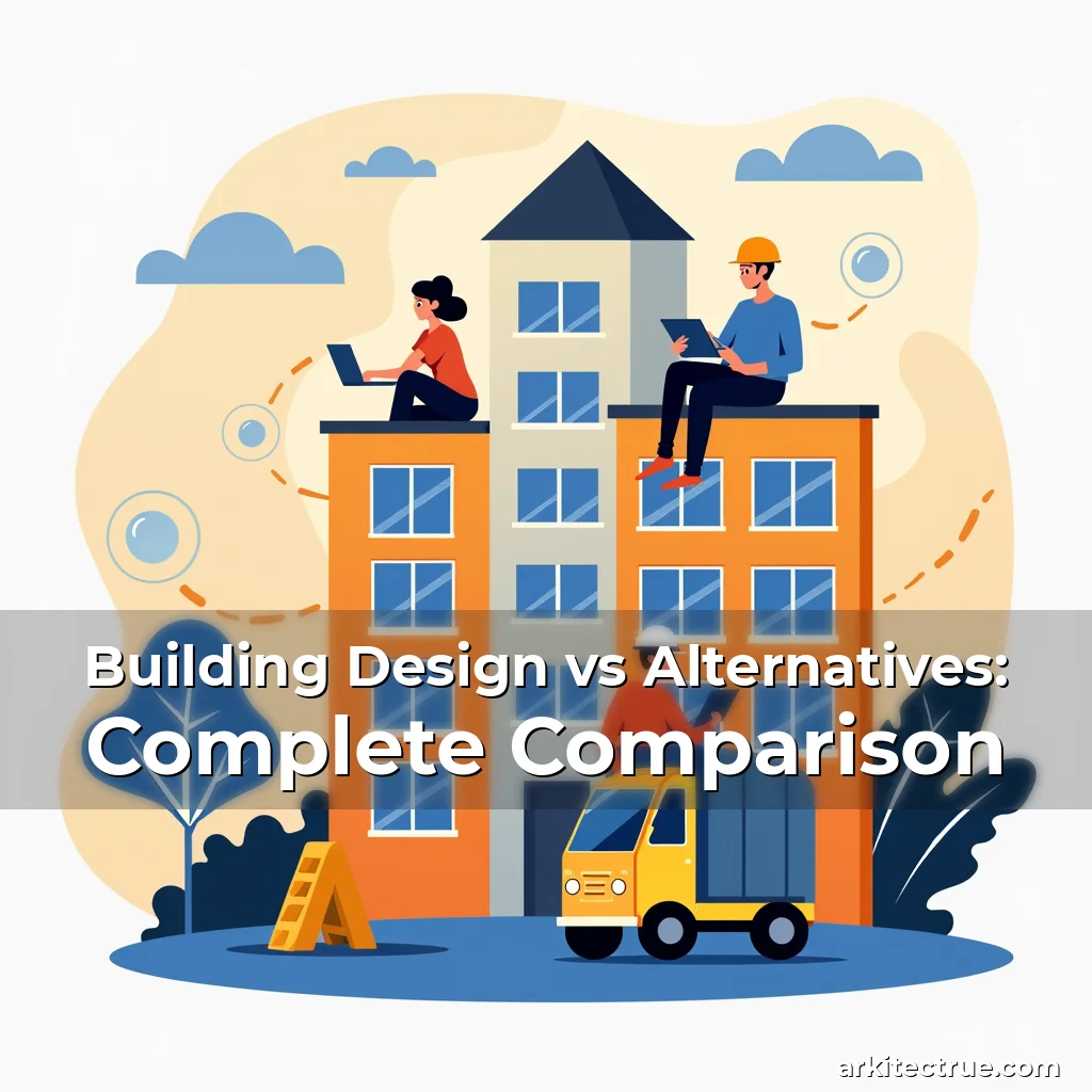 Artistic representation for Building Design vs Alternatives: Complete Comparison