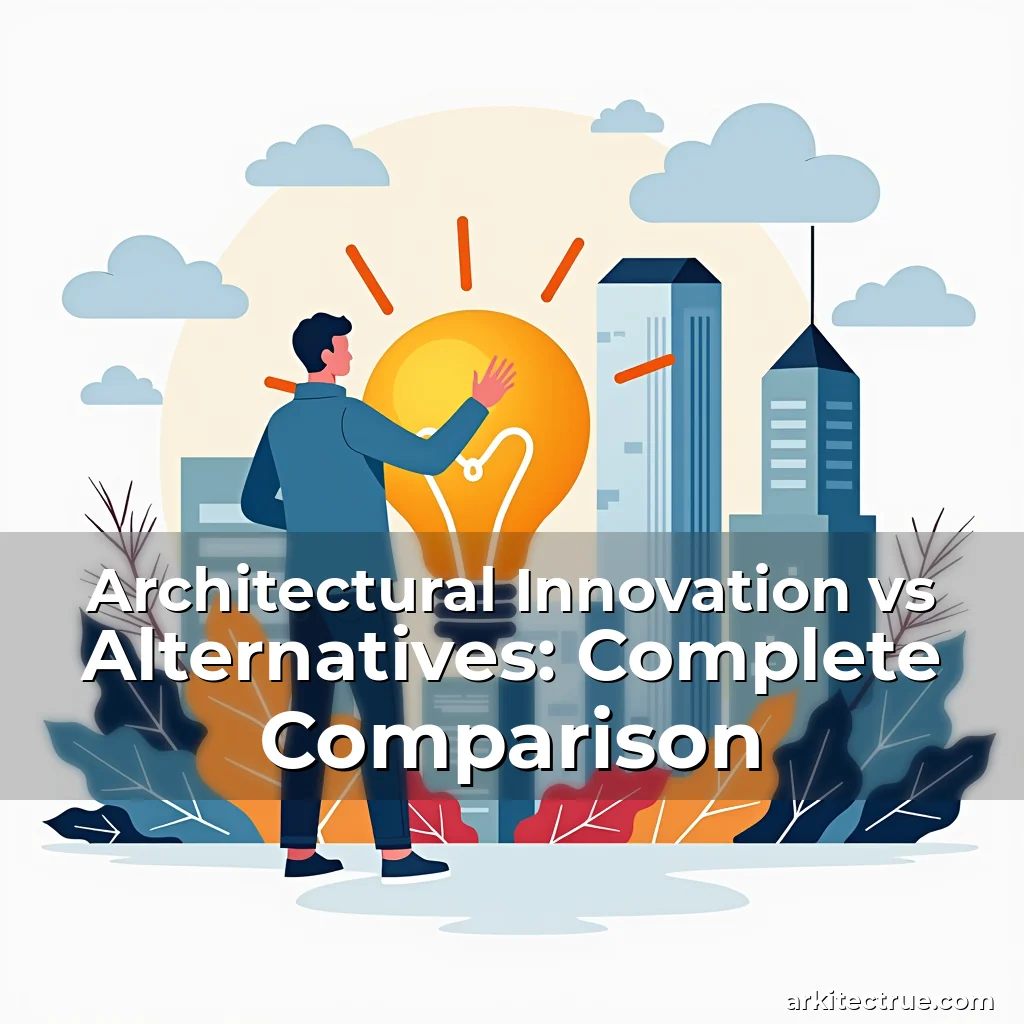 Artistic representation for Architectural Innovation vs Alternatives: Complete Comparison