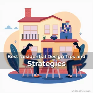 Artistic representation for Best Residential Design Tips and Strategies