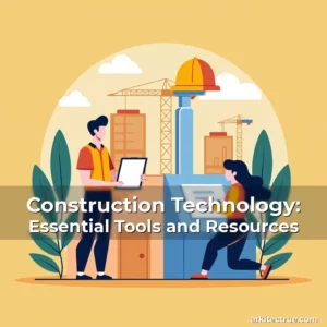 Artistic representation for Construction Technology: Essential Tools and Resources
