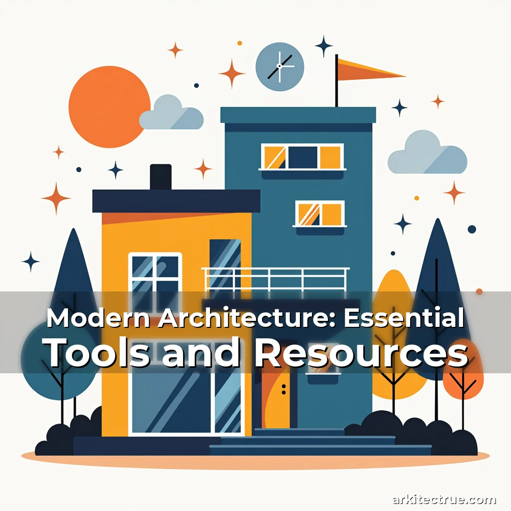 Artistic representation for Modern Architecture: Essential Tools and Resources