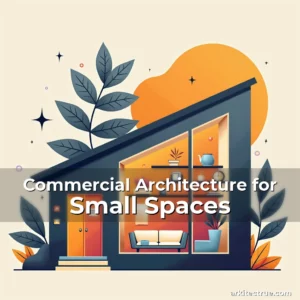 Artistic representation for Commercial Architecture for Small Spaces