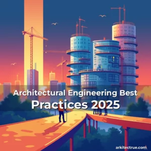 Artistic representation for Architectural Engineering Best Practices 2025