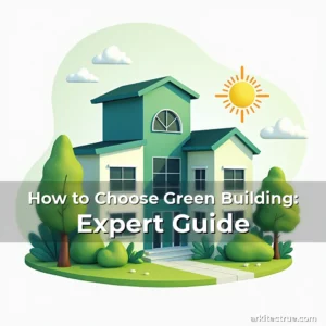Artistic representation for How to Choose Green Building: Expert Guide