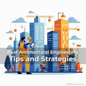 Artistic representation for Best Architectural Engineering Tips and Strategies