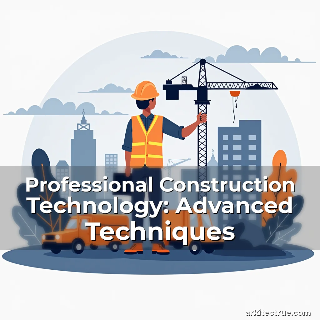 Artistic representation for Professional Construction Technology: Advanced Techniques