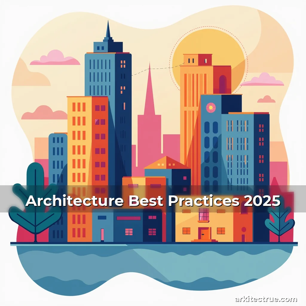 Artistic representation for Architecture Best Practices 2025