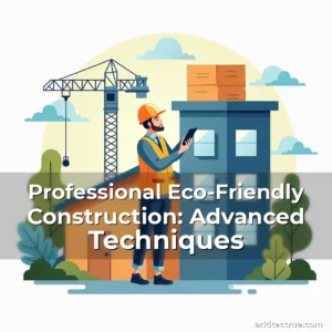 Artistic representation for Professional Eco-Friendly Construction: Advanced Techniques