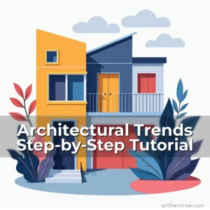 Artistic representation for Architectural Trends Step-by-Step Tutorial