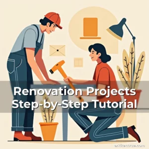 Artistic representation for Renovation Projects Step-by-Step Tutorial
