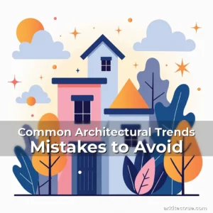 Artistic representation for Common Architectural Trends Mistakes to Avoid