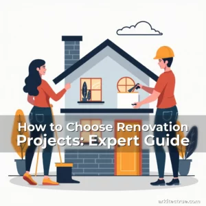 Artistic representation for How to Choose Renovation Projects: Expert Guide