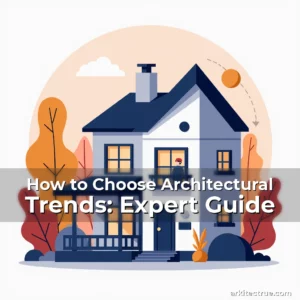 Artistic representation for How to Choose Architectural Trends: Expert Guide