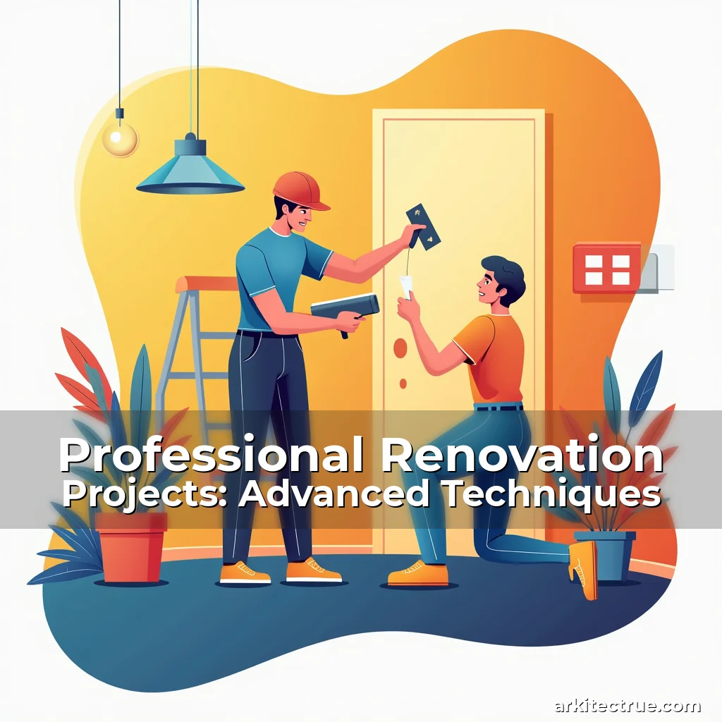 Artistic representation for Professional Renovation Projects: Advanced Techniques